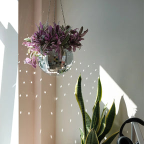 Cachepot Pendente - Disco Ball